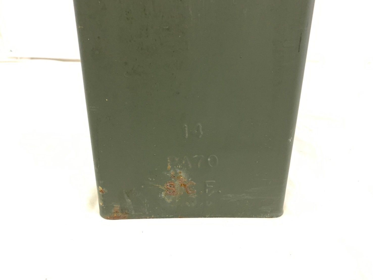 米軍放出品】アンモボックス AMMOBOX S.C.F. PA70 ミリタリー アンモ缶