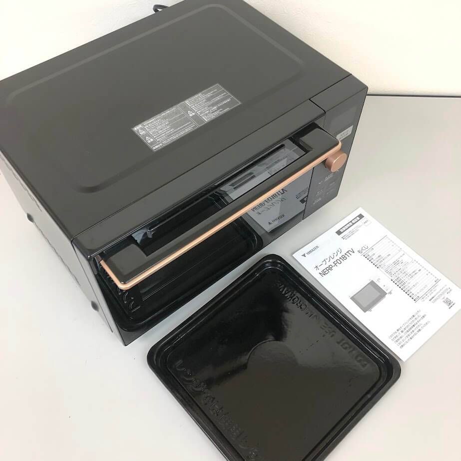 ss7695 【中古】 ヤマゼン オーブンレンジ NERP-F0181TV(B) 18L