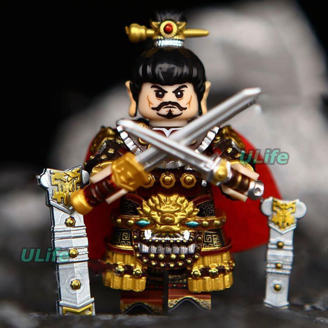 レア11体 三国志 LEGO レゴ互換ミニフィグ フィギュアブロック劉備曹操 