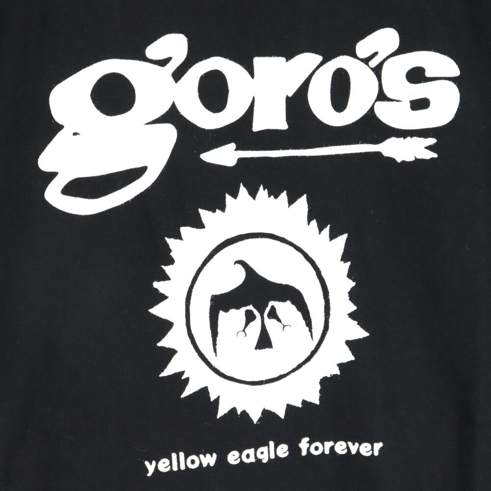 goro's (ゴローズ) 【新品】yellow eagle forever Tシャツ ブラック
