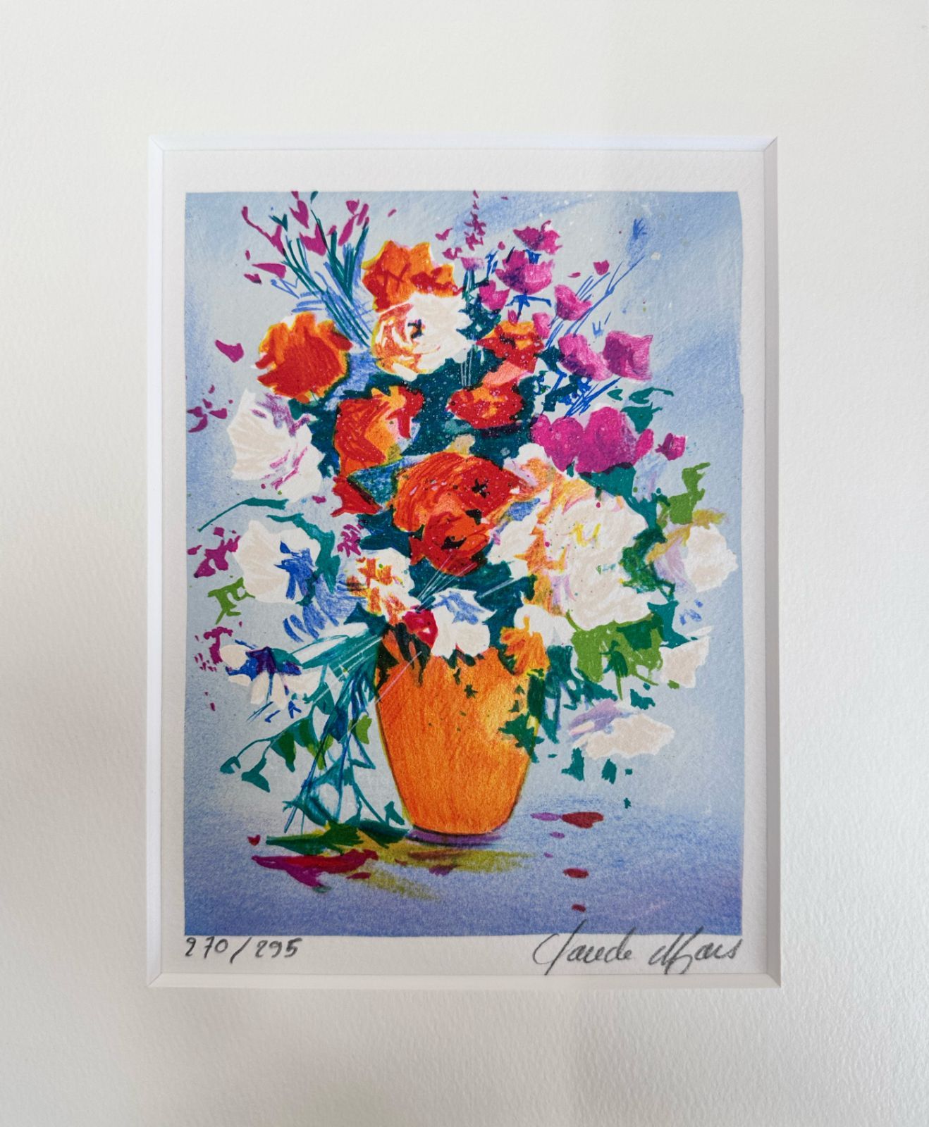 絵画 クロード・マルス 油彩 花 絵画 クロード・マルス 油彩 花 クロード・マルス「花