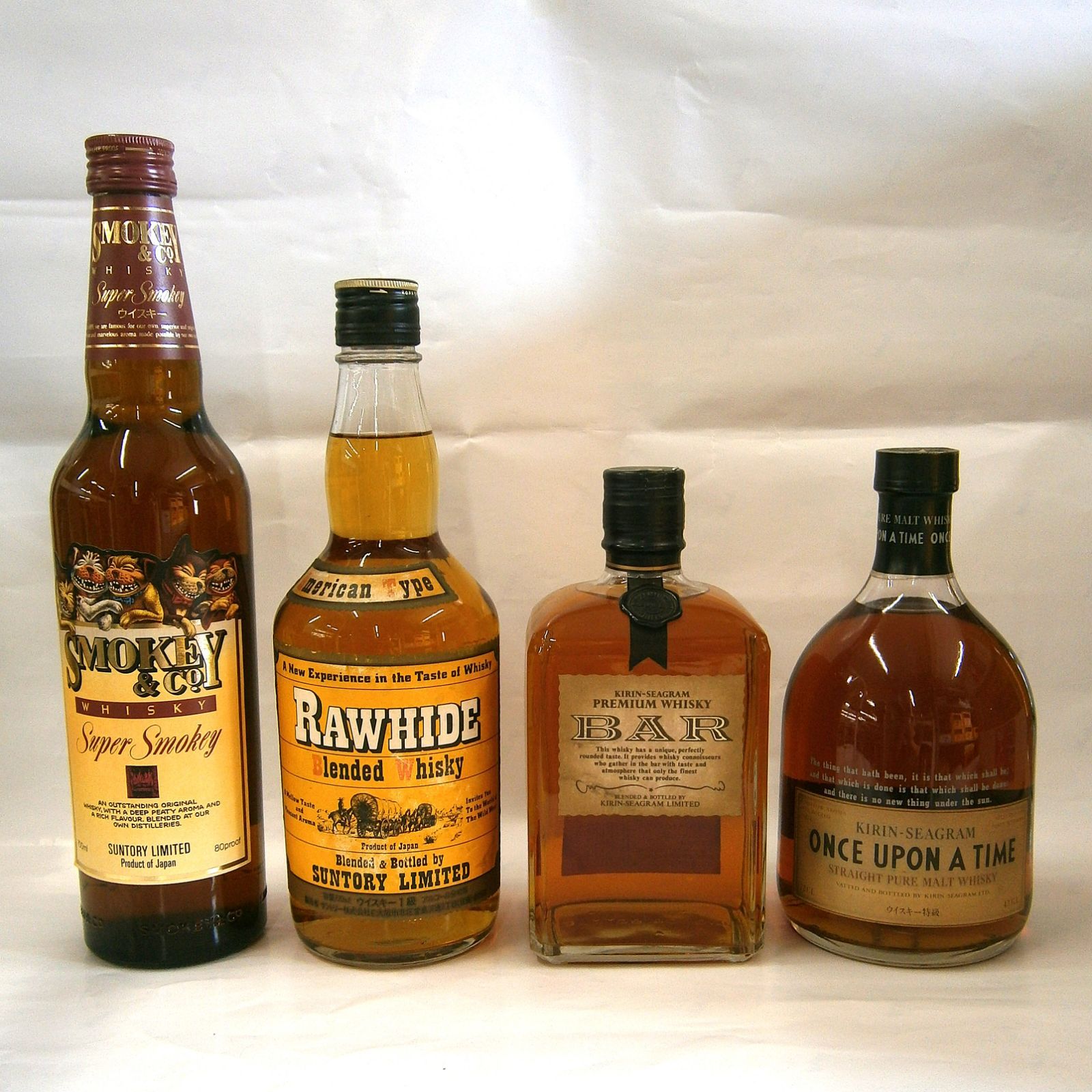 古酒 未開栓 国産ウイスキー 超古酒セットB ４本 ウイスキー特級 １級