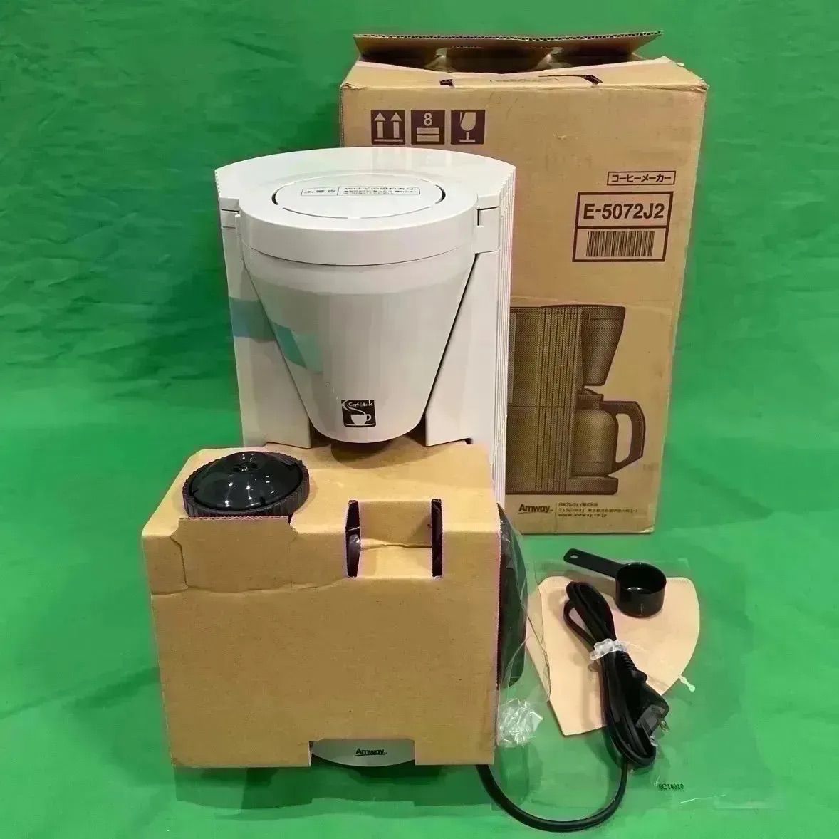 値下げ！アムウェイ　コーヒーメーカー　カフェテック　E-5072J Amazon | Amway アムウェイ E-5072J3(E-5072J) カフェテック