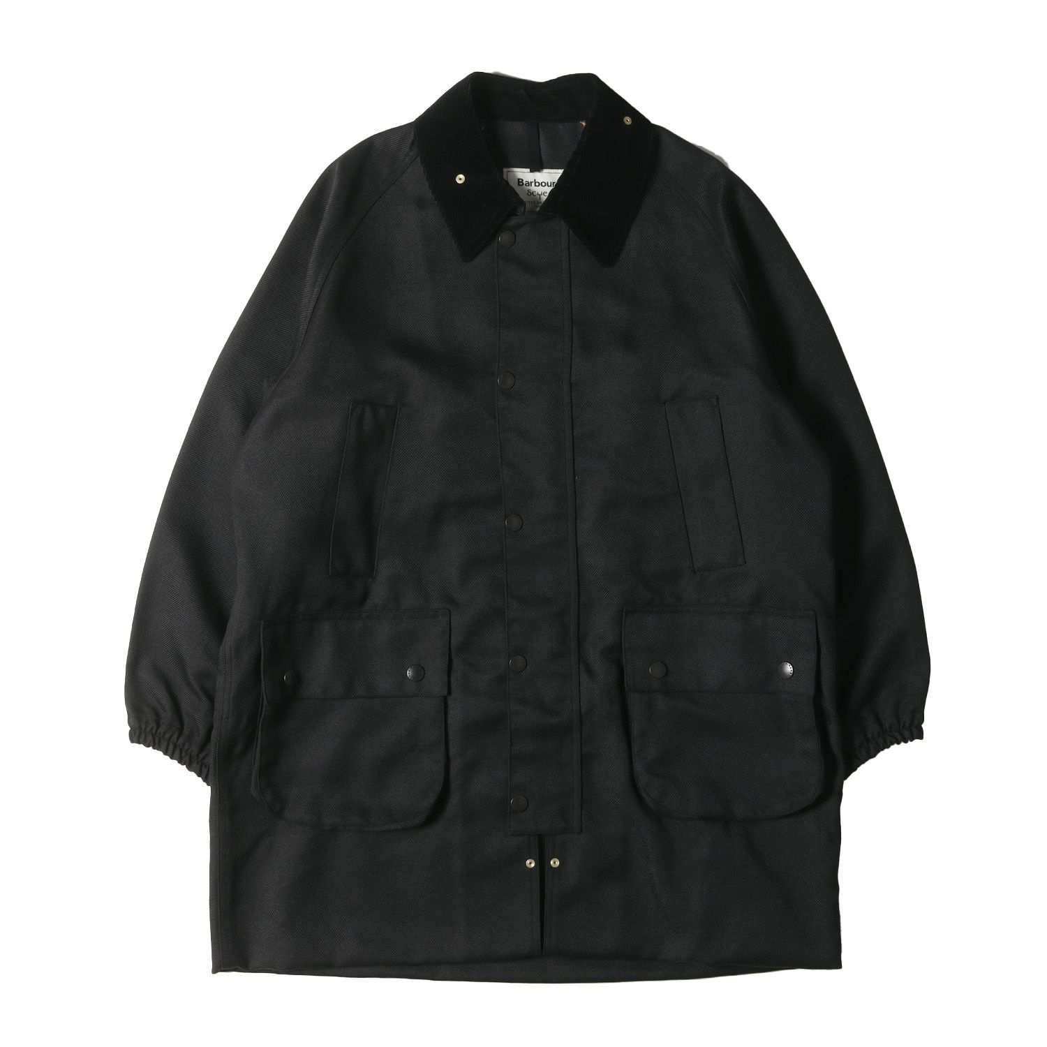 BARBOUR バブアー ジャケット サイズ:38(M) Scye UNITED ARROWS 3WAY ノンワックス ジャケット / コート  ブラック 黒 アウター ブルゾン 上着【メンズ】 - メルカリ