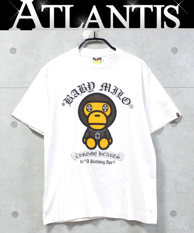 Chrome Hearts - クロムハーツ アベイシングエイプ コラボtシャツの+