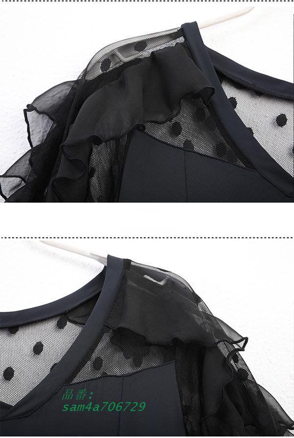 社交ダンスドレス 広がる裾 競技用ドレス ダンス衣装 ダンスウェア ステージ衣装 大きいサイズ ワンピース ドレス ワルツ am4a706729