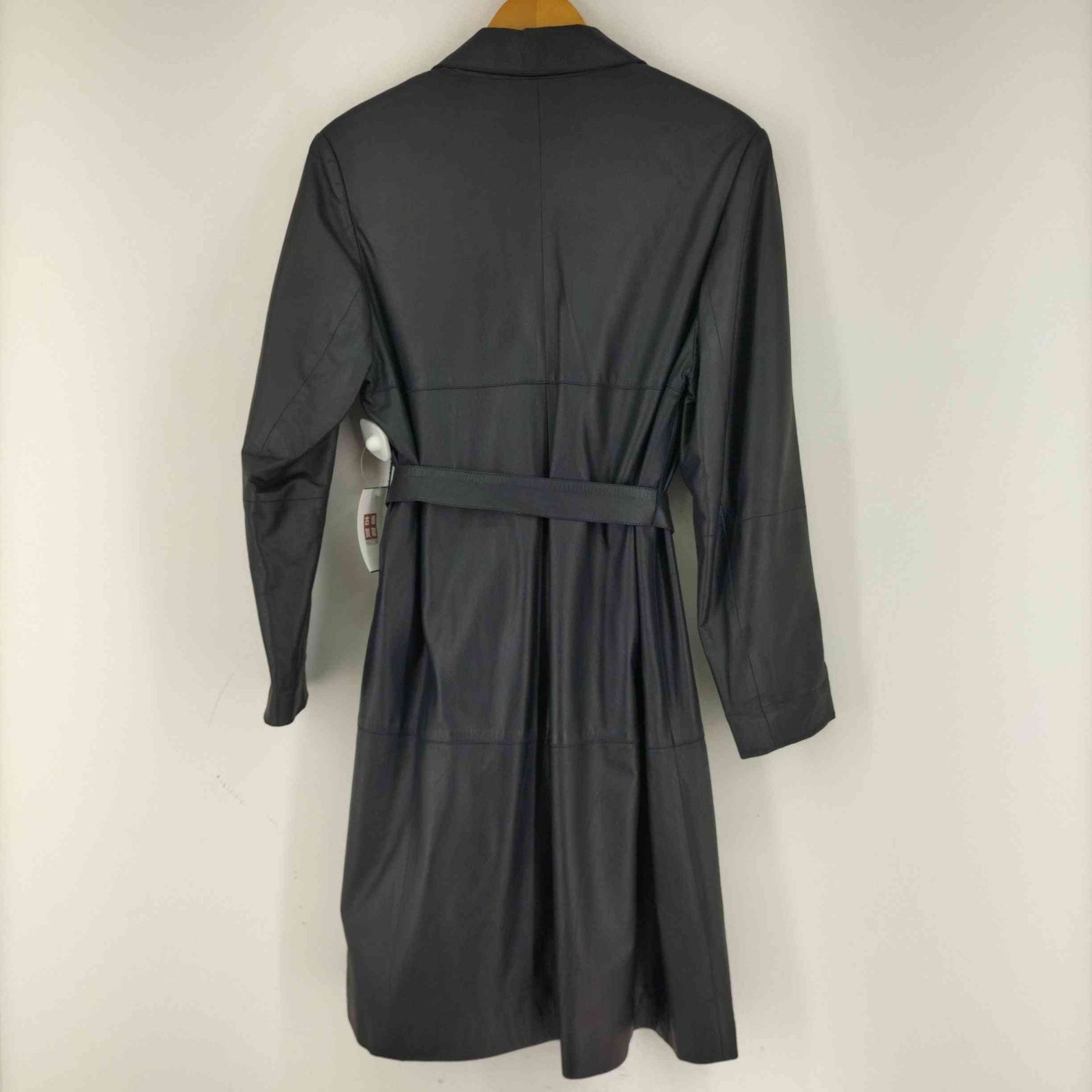 ユーズドフルギ USED古着 本革レザーチェスターコート レディース 2