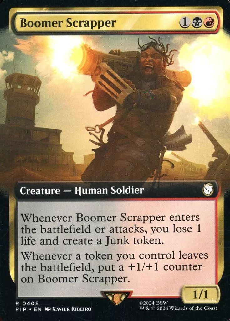 中古】マジックザギャザリング 0408[R]：【PIP】【拡張アート版