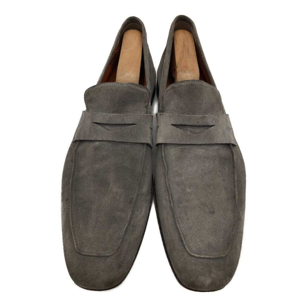 新品 送料無料】イタリア製 Santoni サントーニ スウェード レザー 