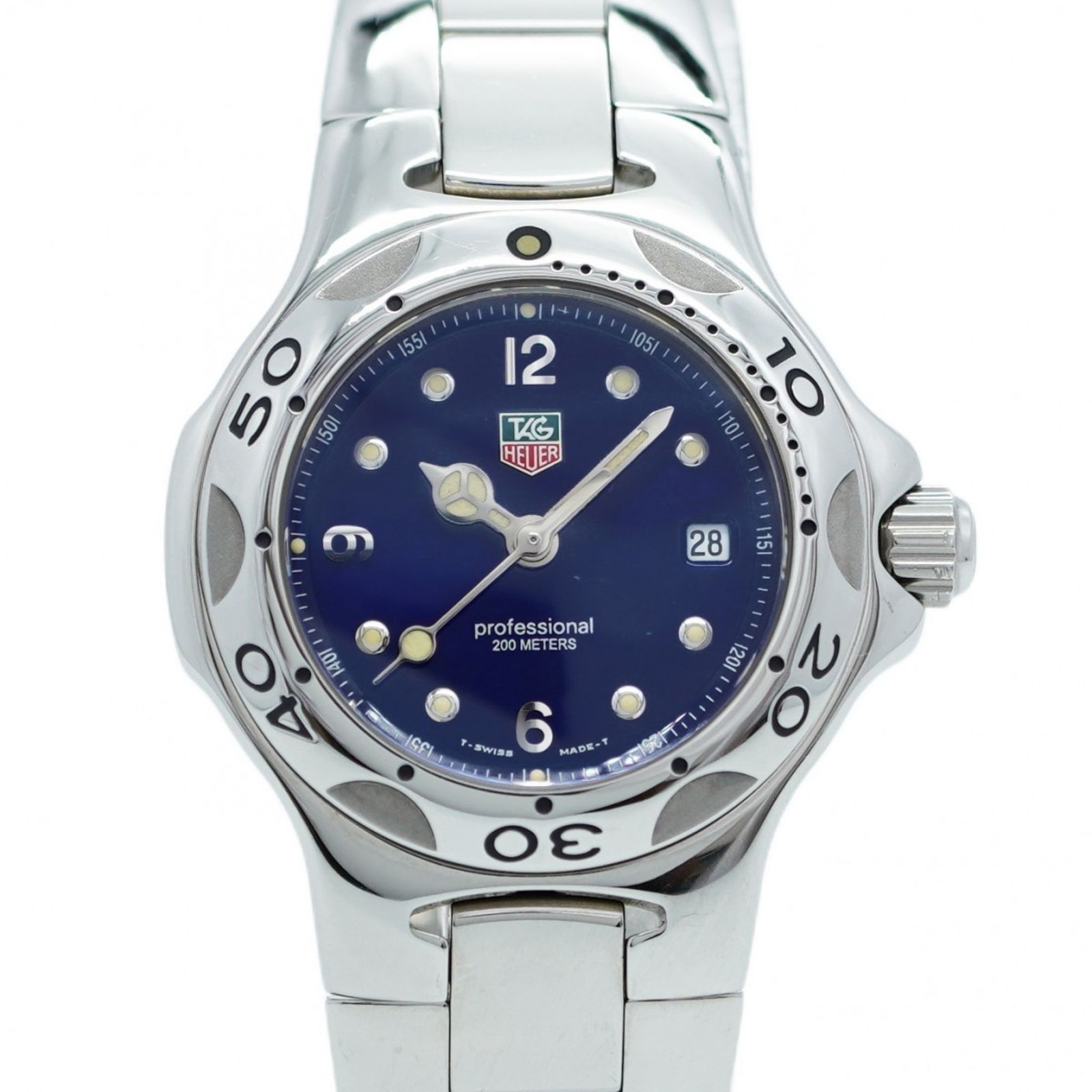 TAG Heuerプロフェッショナル時計【レディース】 タグホイヤー プロフェッショナル WL1316 青文字盤腕時計
