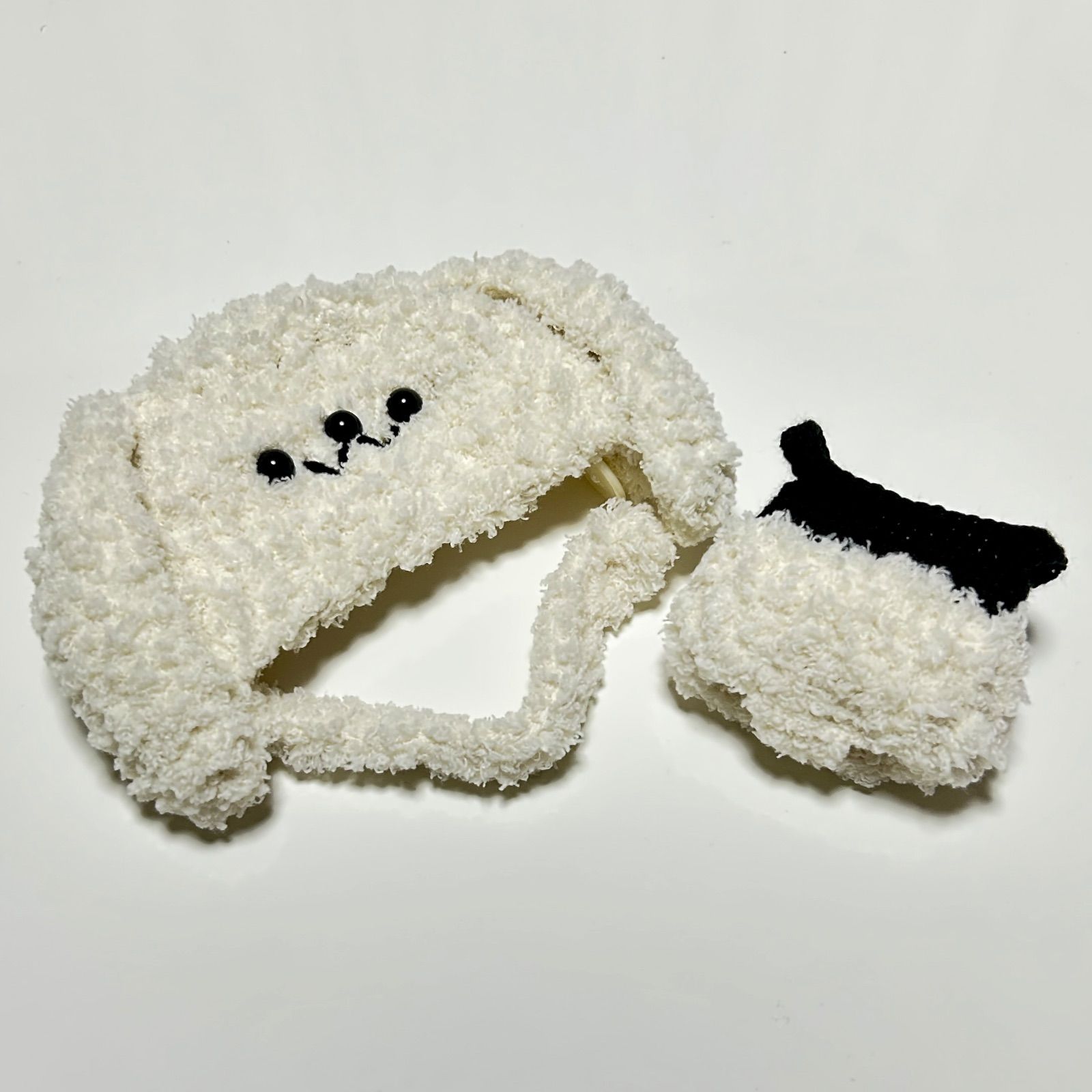 すのチルBIGぬいぐるみ きぐるみ ぶら下がらないシリーズ 白い