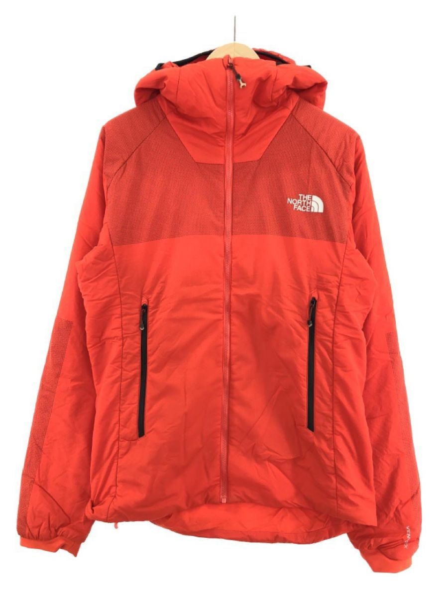 THE NORTH FACE ザノースフェイス ナイロン 中綿 ジャケット sizeS/赤