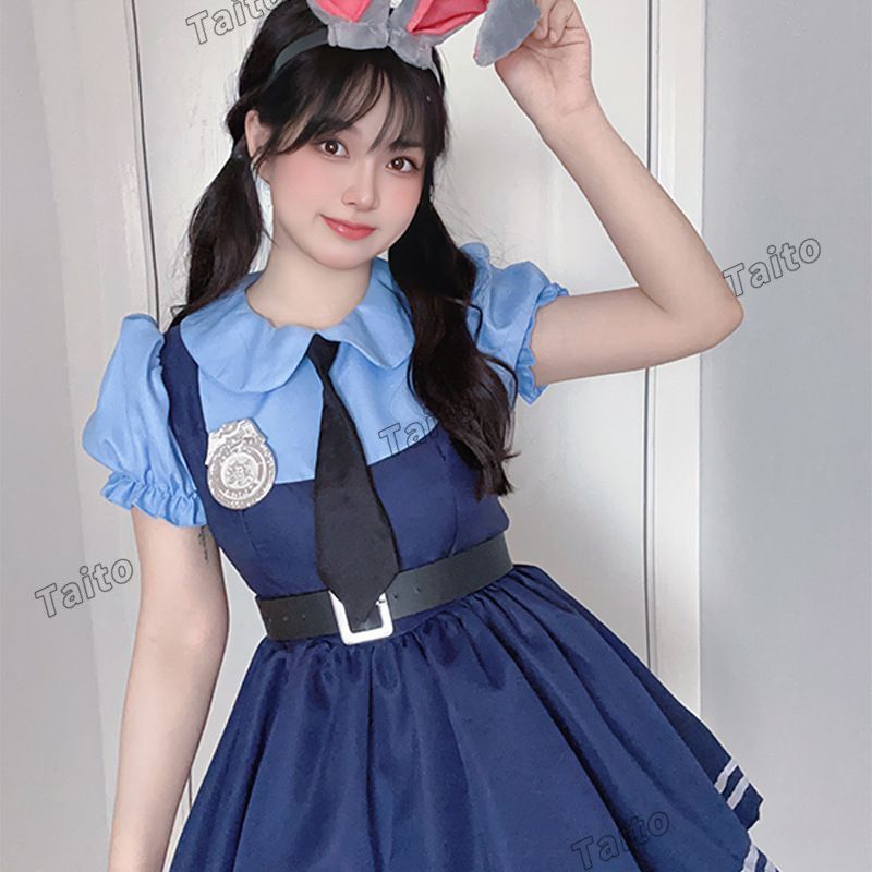 コスプレ 衣装 ステージ衣装 ハロウィン ズートピア ジュディ