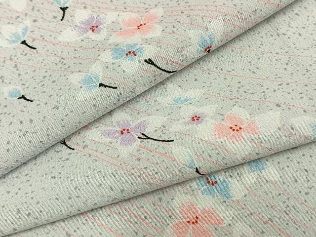 平和屋着物▽小紋 単衣 舞花文 洗える着物 AAAZ1637fy 2025年最新】Yahoo!