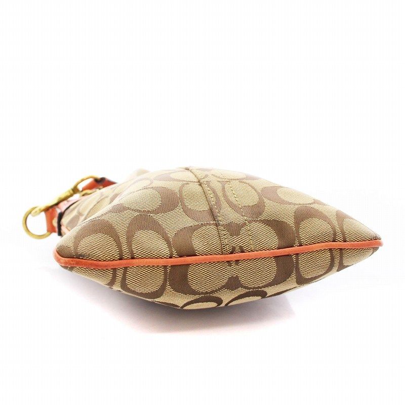 コーチ COACH 42190 ショルダーバッグ シグネチャー キャンバス レザー 