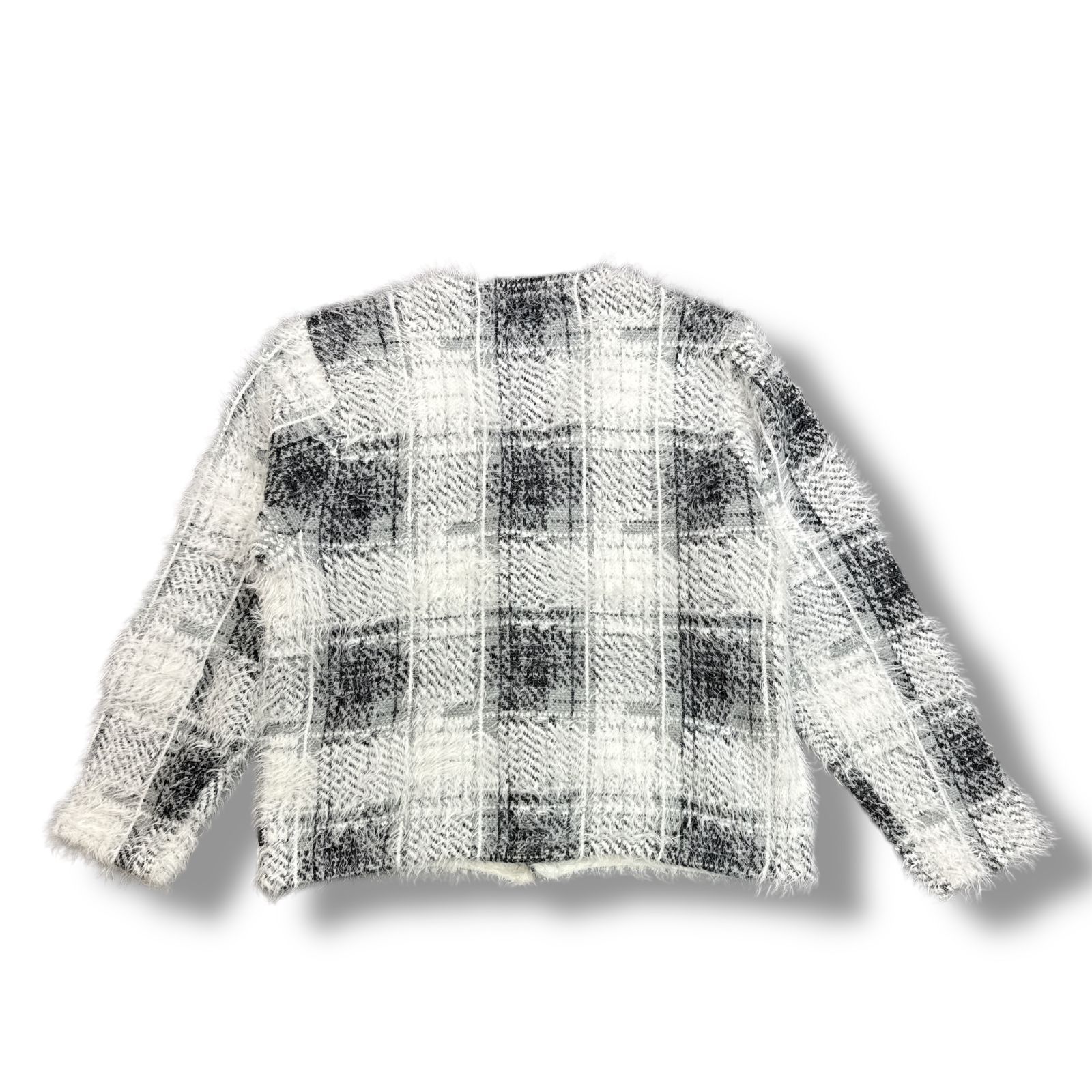 Stussy Hairy Plaid Cardigan ヘアリープレイドチェックカーディガン 