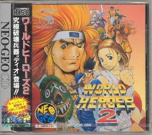 新品】ワールドヒーローズ2 NCD NEOGEO 販売済み ワールドヒーローズ2