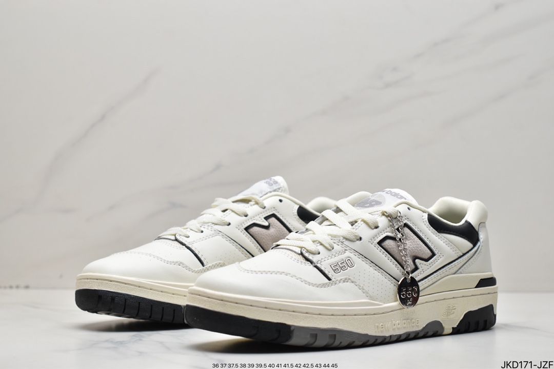 新品 New Balance 550 BB550LWT ニューバランス 550 シーソルトオフホワイトクリームブラック - メルカリ