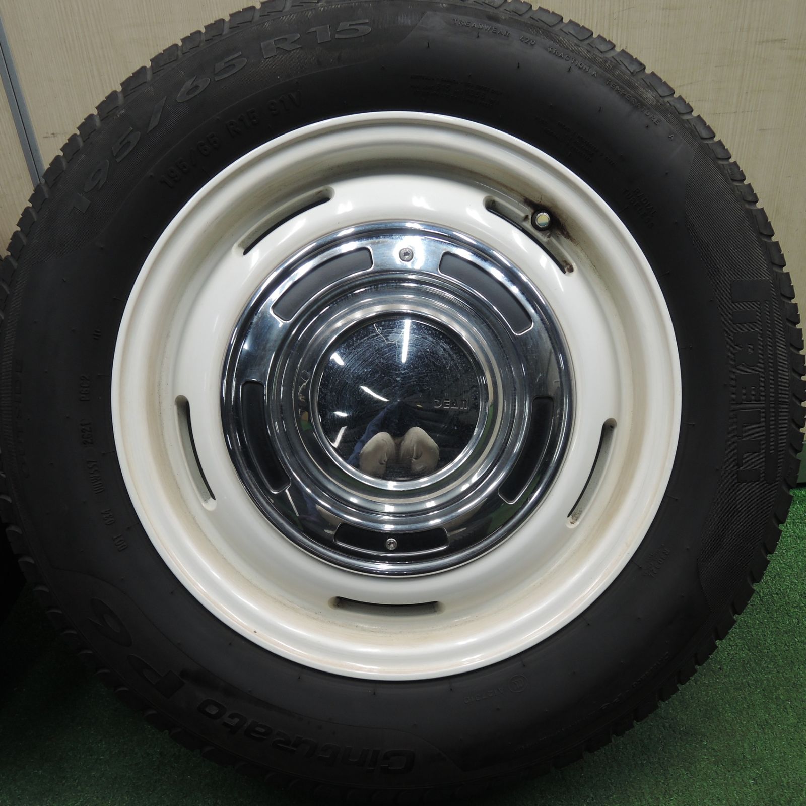 送料無料* 4本価格！21年☆ルノー 等 CRIMSON DEAN 195/65R15 ピレリ 
