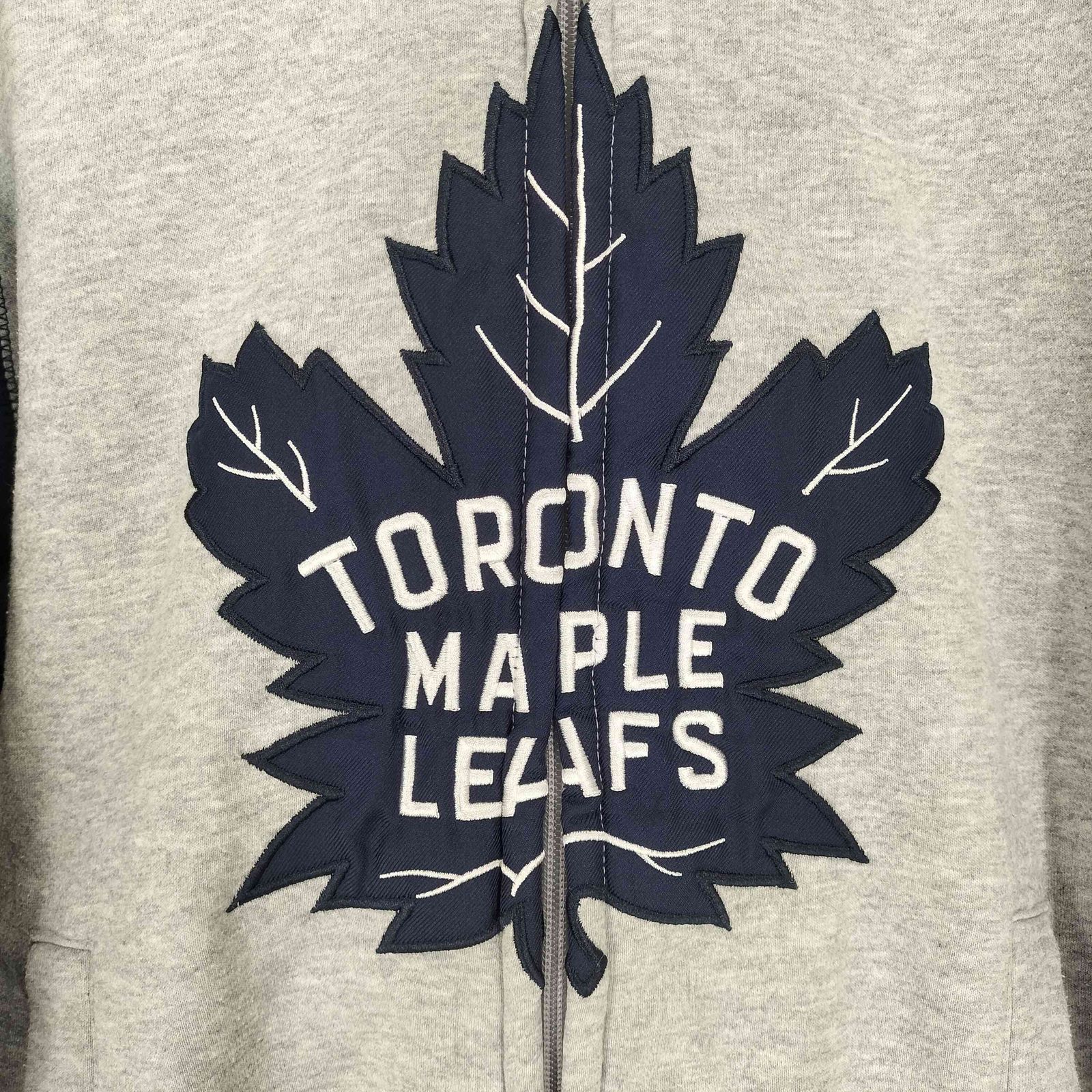 特撮 S.H.MonsterArts GODZILLA [2023] ユーズドフルギ USED古着 フロント刺繍ジップパーカー メンズ