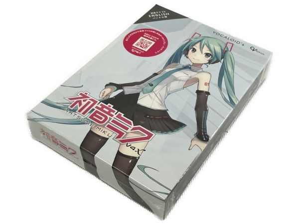 クリプトン 初音ミク V4X VOCALOID4 ENGLISH バンドル版 未開封 