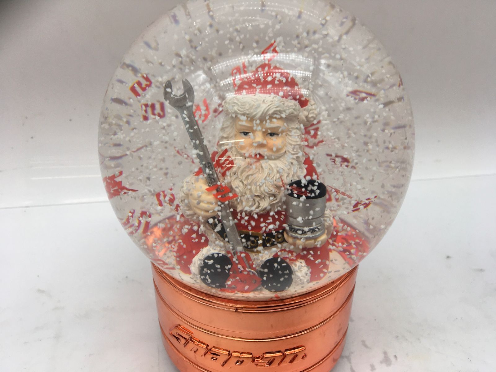 スナップオン オイル時計 スノードーム スナップオン オイル時計