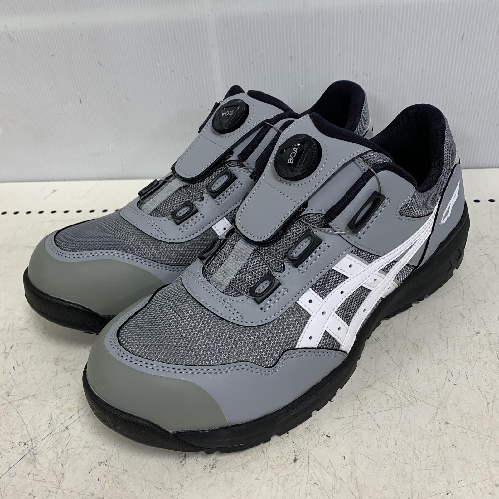 ♭♭asics アシックス 27cm WINJOB BOA 安全靴 27.0cm CP209 グレー 