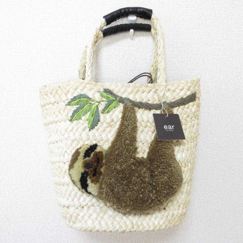 未使用 ear PAPILLONNER イアパピヨネ ハンドバッグ キャラカゴ