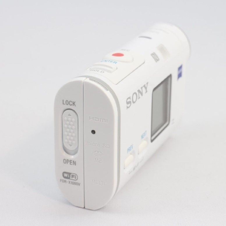 SONY 4Kウェアラブルカメラ X1000VR アクションカム ライブビュー