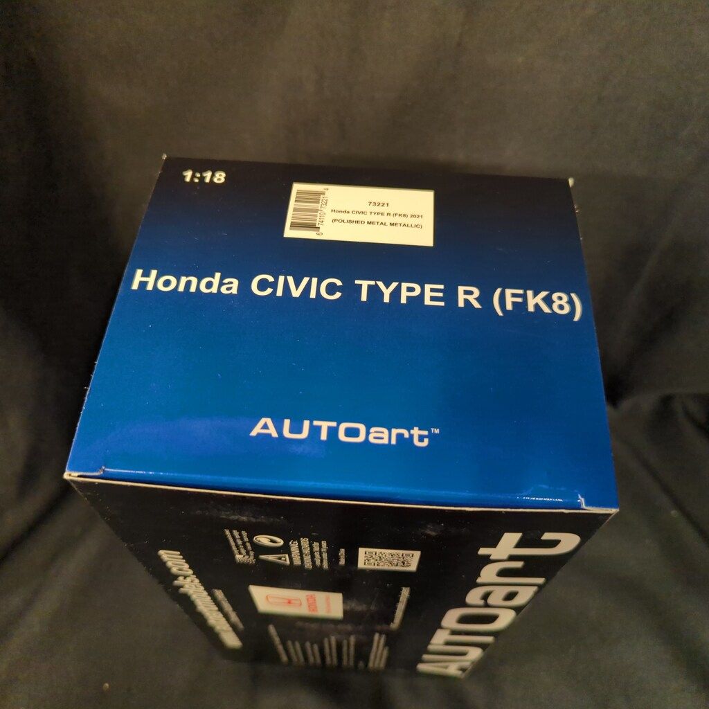 AUTOart 1|18 オートアート コンポジットモデル ホンダ シビック タイプR FK8 2021 ポリッシュドメタル メタリック 73221
