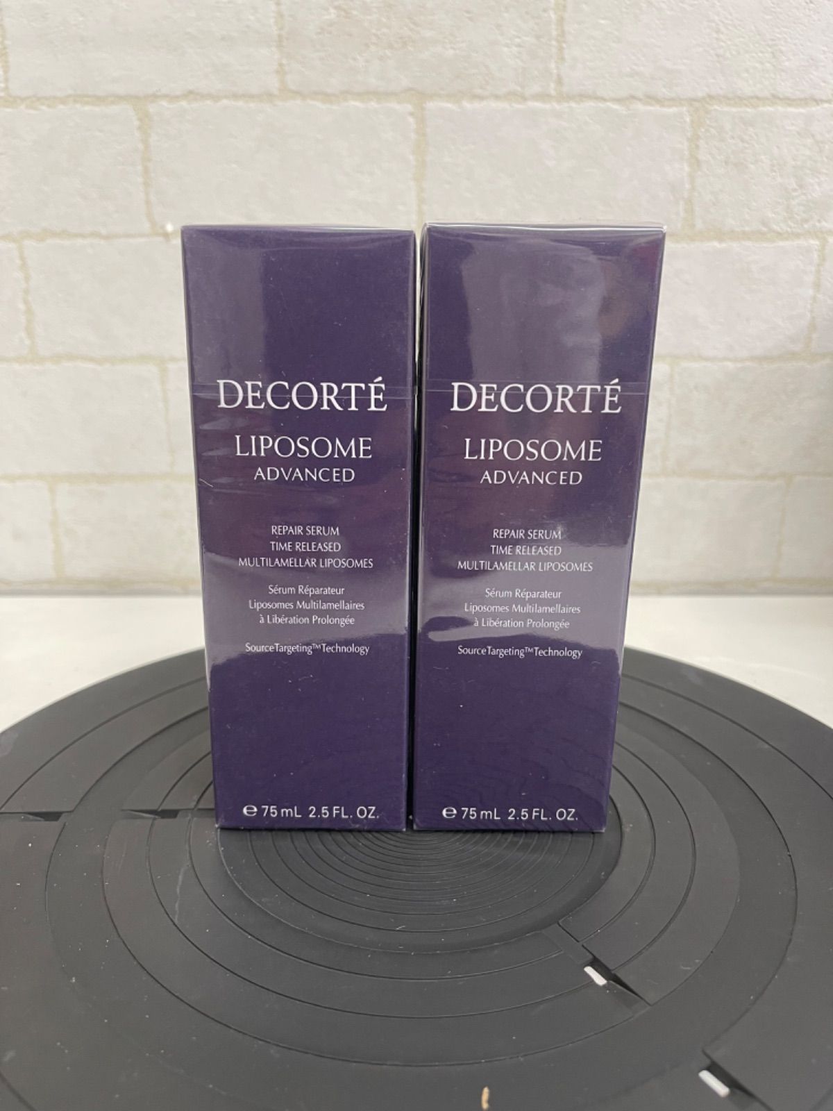 コスメデコルテ リポソーム アドバンスト リペアセラム 75ml　　2個セット　　未使用品 リポソーム アドバンスト リペアセラム キット 定期お届け便 | DECORTÉ