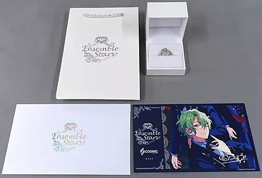 銀製品・指輪・アクセサリー(キャラクター)　[イラストカード・ショッパー欠品] 瀬名泉 誓約リング(シルバー) 13号 「あんさんぶるスターズ!」 中国限定 銀製品・指輪・アクセサリー(キャラクター) [イラストカード