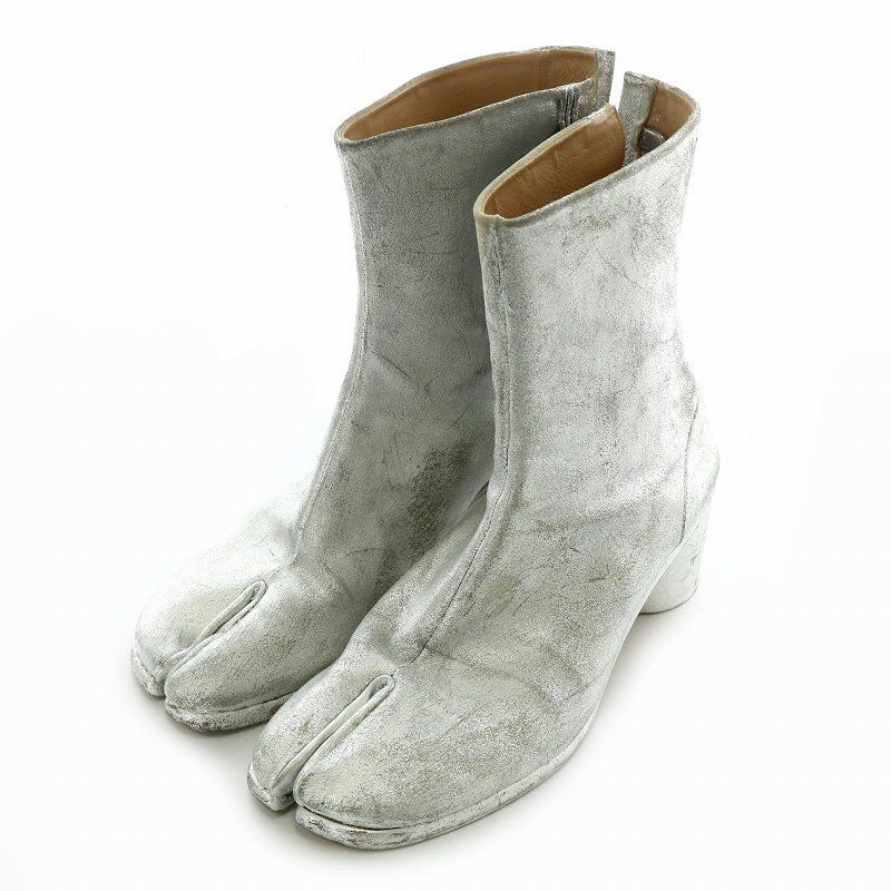 Maison Margiela / tabi / タビ チャンキーヒール MAISON MARGIELA メゾンマルジェラ 12SS S38WU0184 TABI 足袋 レザー