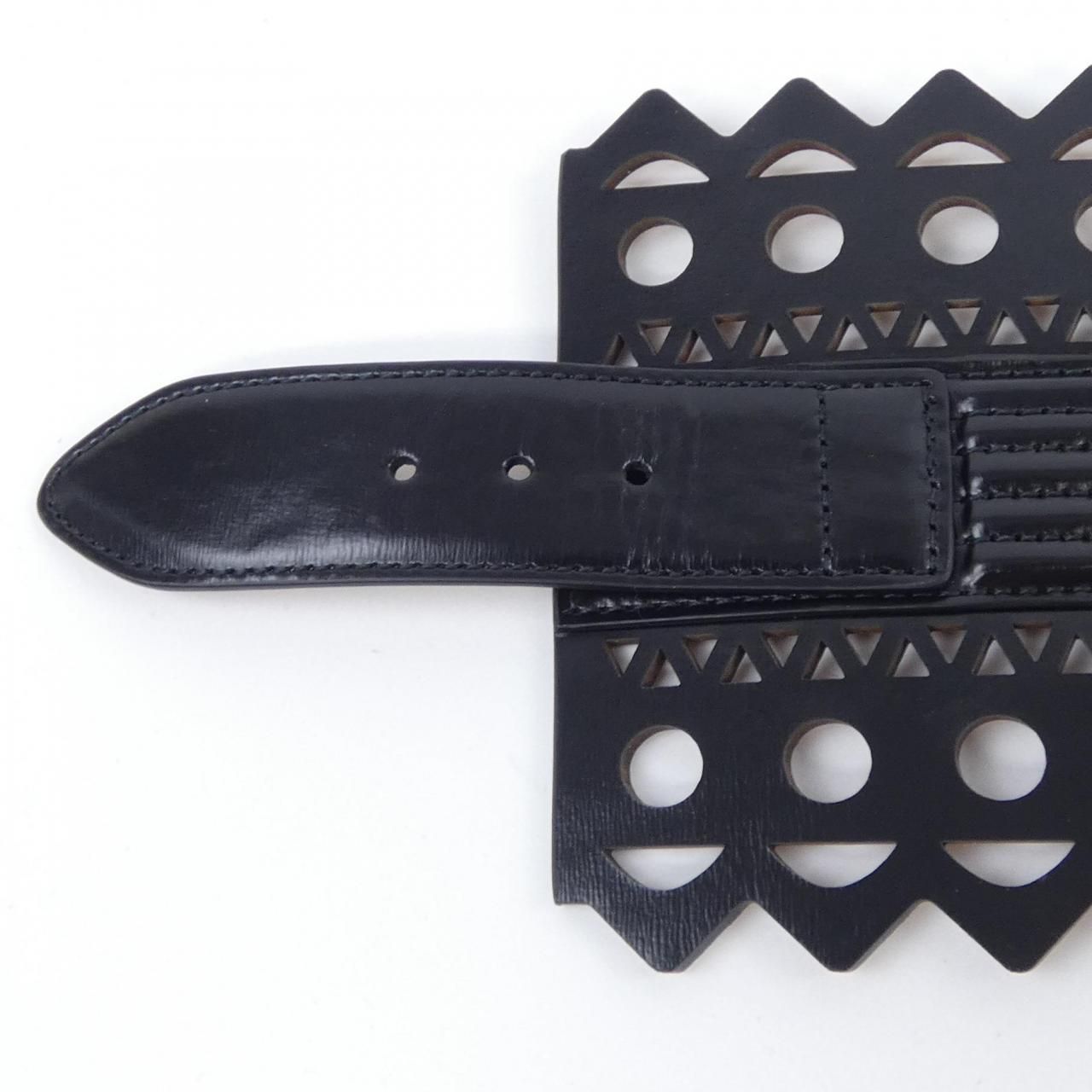 アライア ALAIA BELT ALAIA Neo bustier leather corset