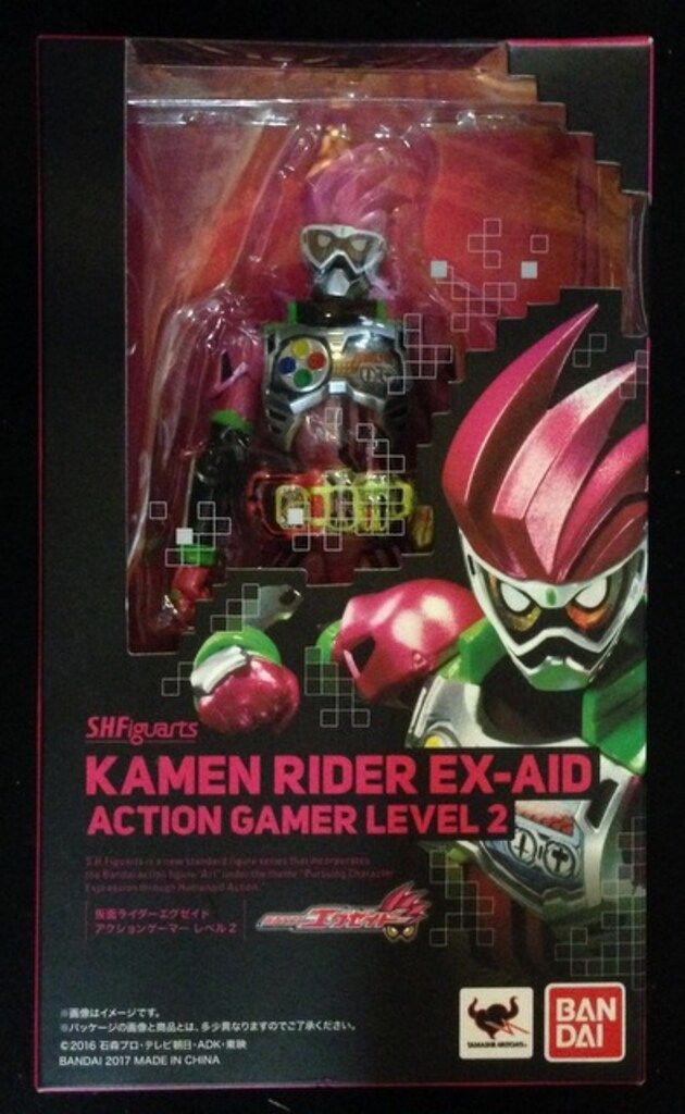 バンダイ S.H.Figuarts 仮面ライダーエグゼイド 仮面ライダーエグゼイド アクションゲーマー レベル2