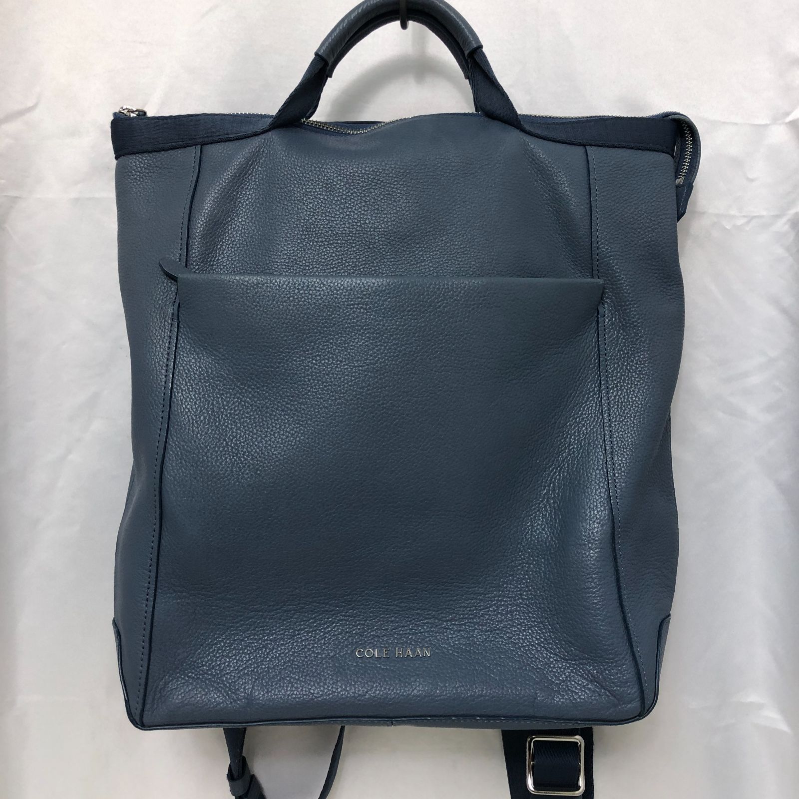 COLE HAAN レザーリュック グレー系|うすいブルー系 SGKY10-6556