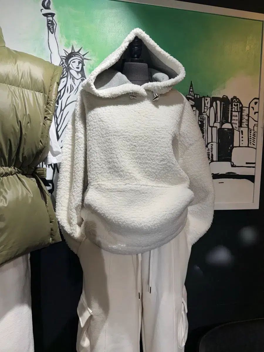 js NEW YORK スター 当日発송 バイ シャーリング フリース フード Tシャツ