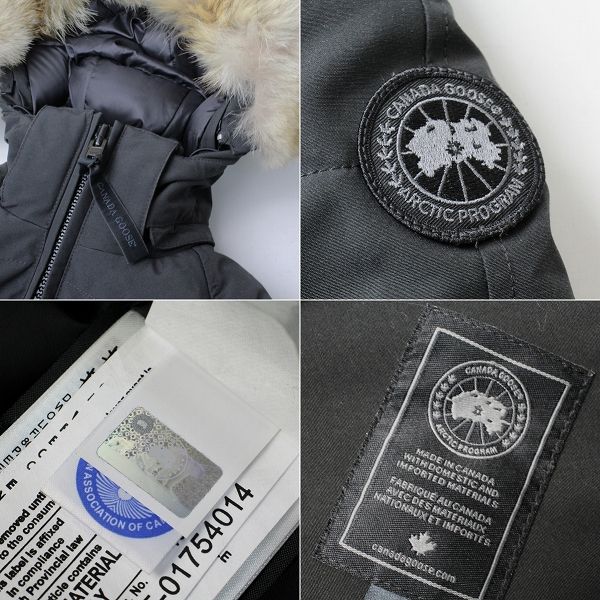 CANADA GOOSE カナダグース 7900LB SAVONA BOMBER BLACK LABEL ファー