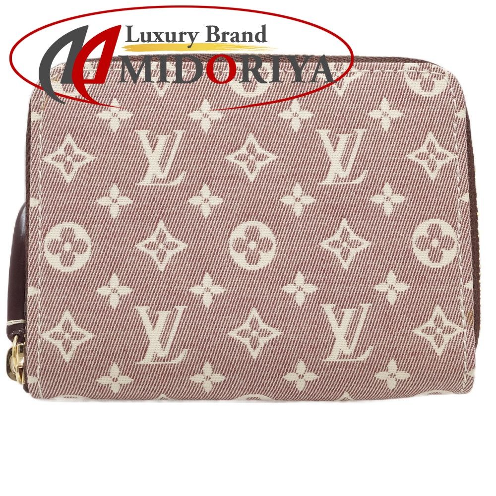 LOUIS VUITTON ルイヴィトン ジッピーコインパース モノグラムイディール M63005 小銭入れ コインケース セピア 財布 00290A  【中古】