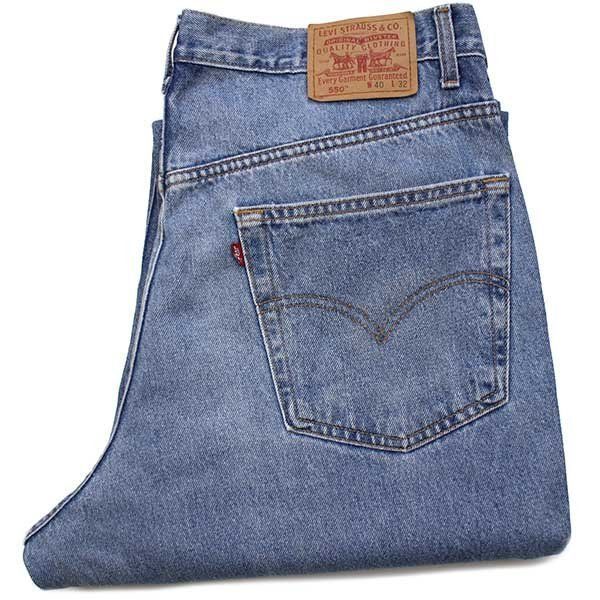 90s カナダ製 Levi'sリーバイス 550 デニムパンツ w40 L32☆SDP1433