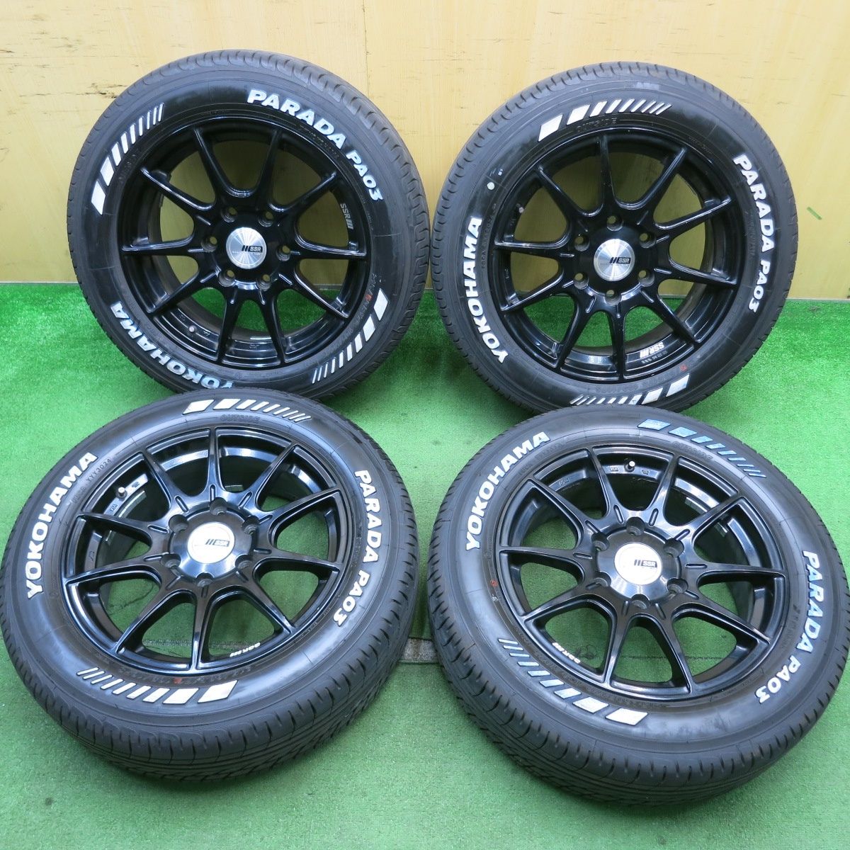 バリ溝！24年！9.5分☆SSR GTX01 タナベ 215/60R17C 109/107S