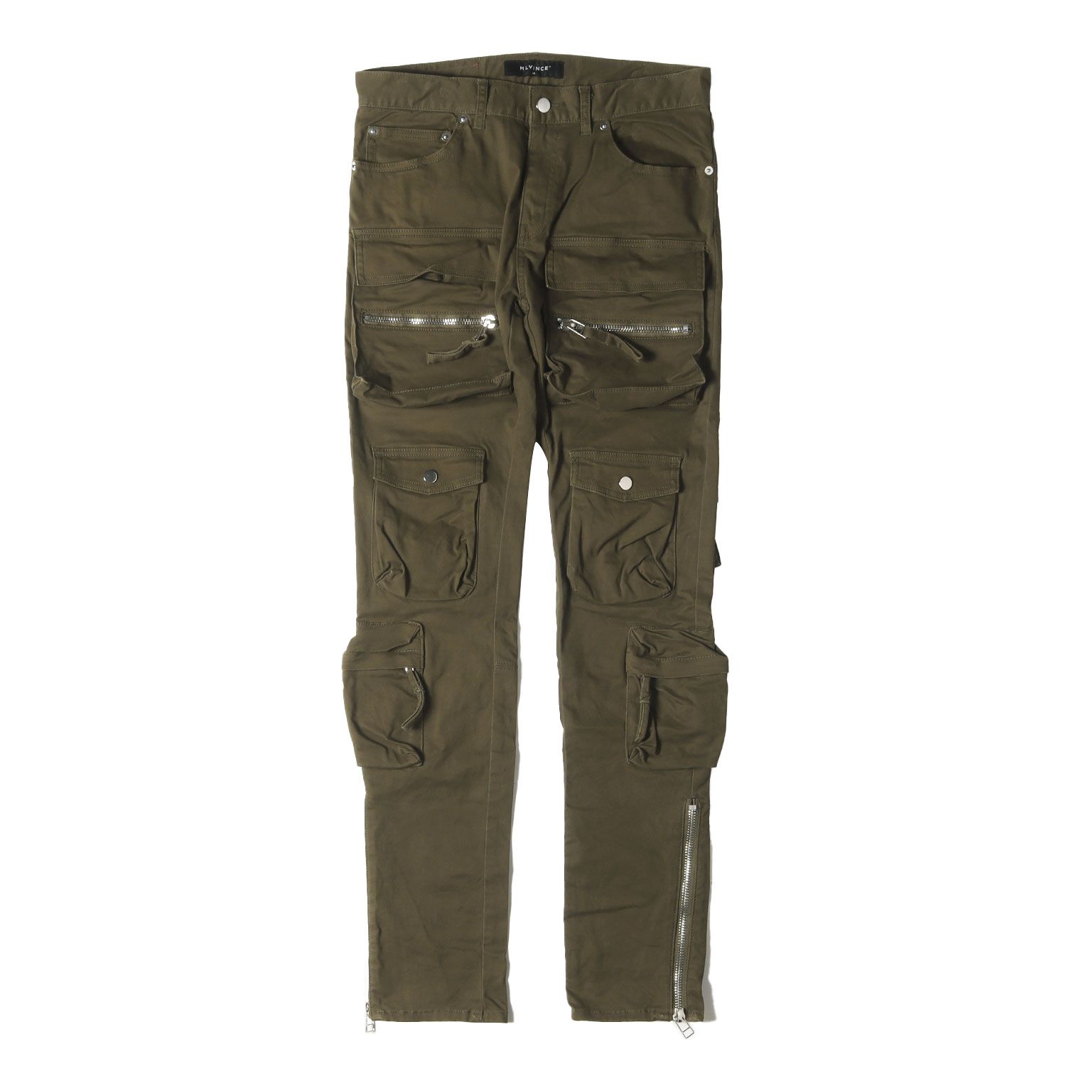 MLVINCE メルヴィンス パンツ サイズ:30 / 裾ジップ ストレッチ