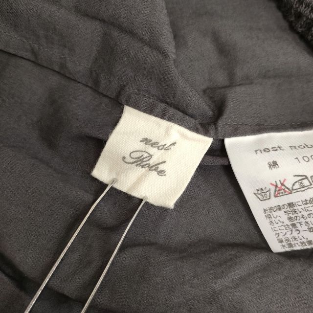 45R スウェット ワンピ チュニック 45RPM 45R&frasl;45rpm スウェット チュニック グレー レディース フォーティー