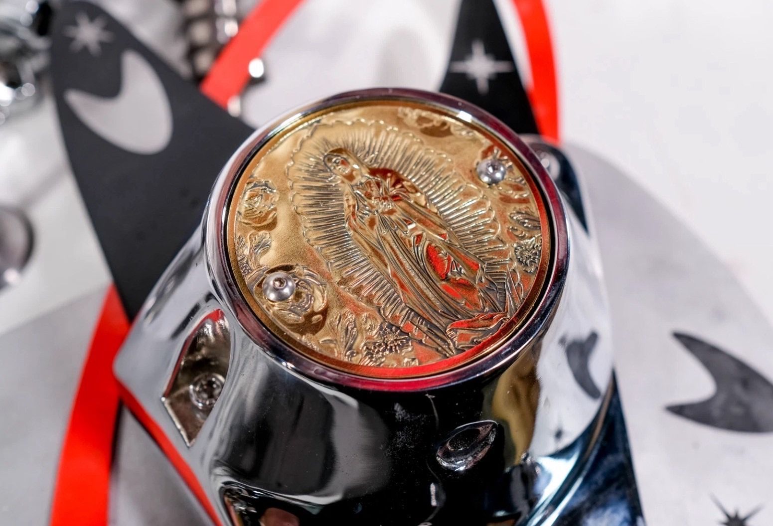 真鍮 ハーレー マリア ポイントカバー BRASS ブラス エンジン ショベル ナックル チョッパー サバイバー スポーツスター エボ ソフテイル アイアン パンヘッド