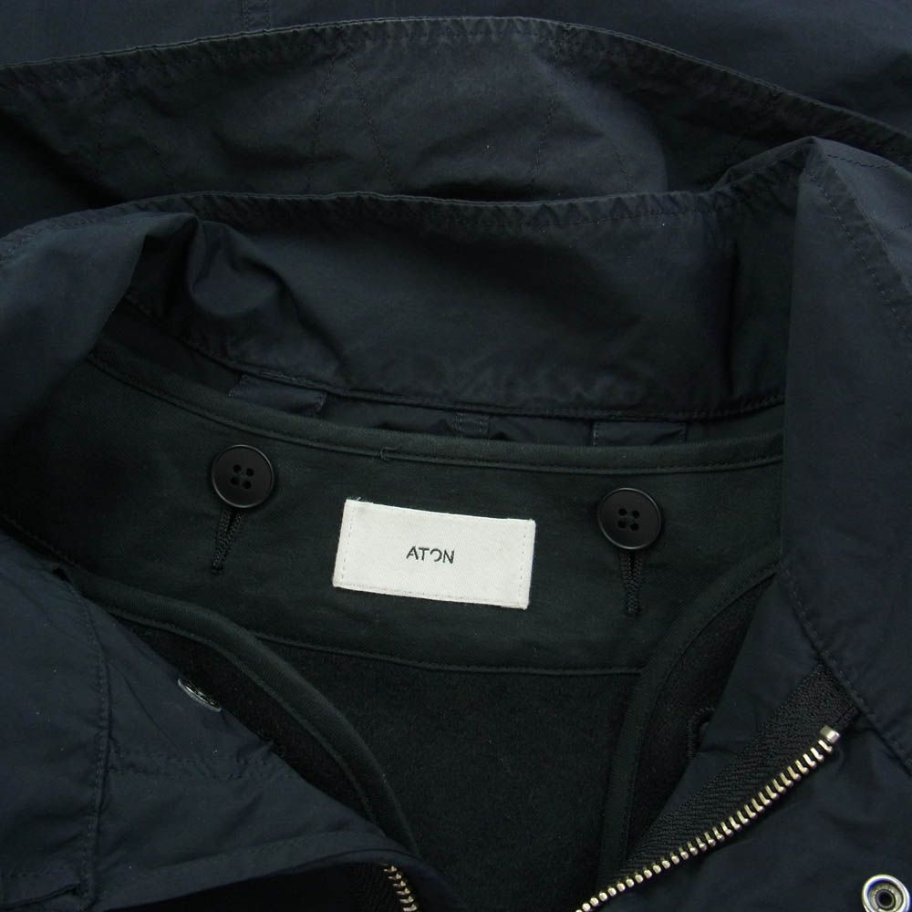 ATON エイトン 22AW JKAGNW0800 AIR VENTILE SHORT MODS COAT エアー 