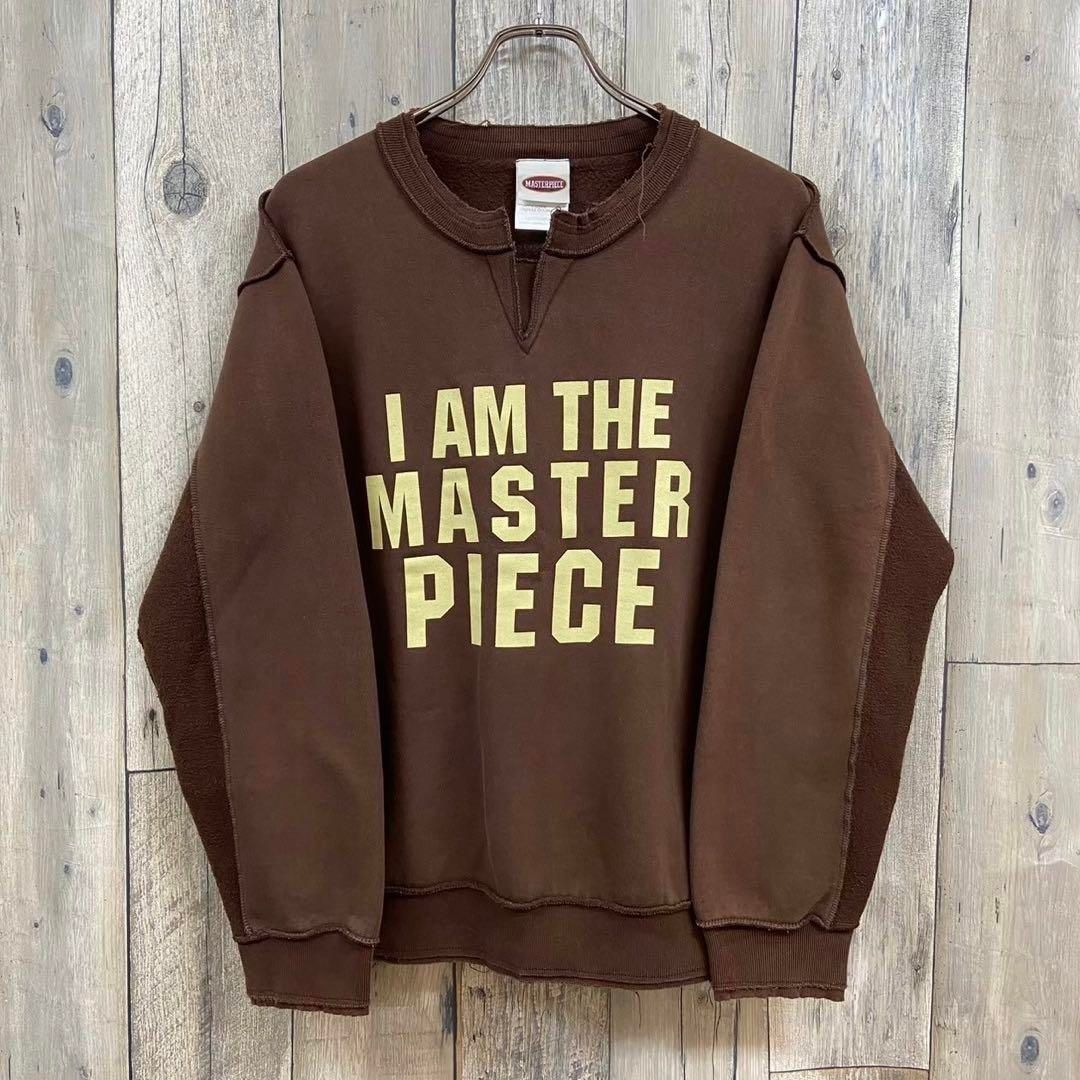 MASTER PIECE マスターピース Vガゼット スウェット トレーナー L 