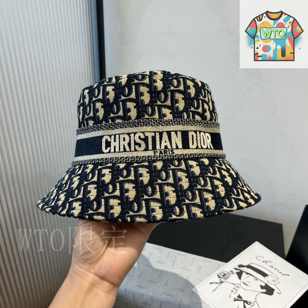 ☆韓国の人気☆【DIOR】☆ロゴ 刺繍 バケットハット☆関税込☆ ☆韓国の人気☆【DIOR】☆ロゴ 刺繍 バケットハット☆関税込
