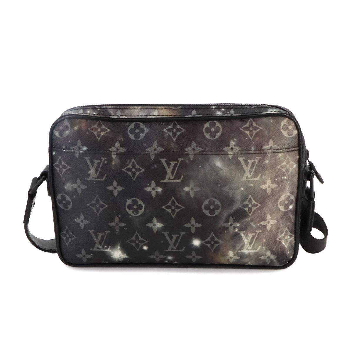 未使用 展示品 ルイ ヴィトン LOUIS VUITTON モノグラム ギャラクシー アルファ メッセンジャー ショルダー バッグ ブラック  90242782 - メルカリ