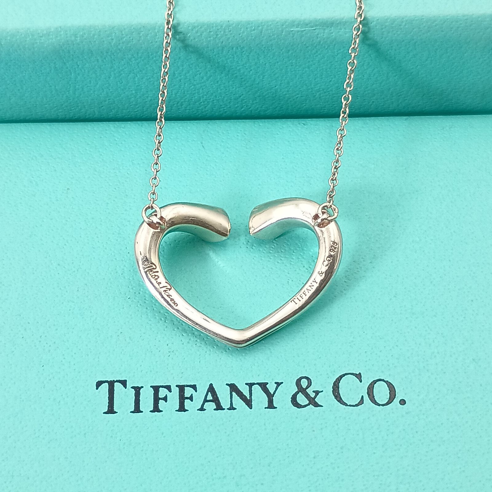 TIFFANY&Co. ティファニー テンダネス ハート 2P ダイヤモンド 