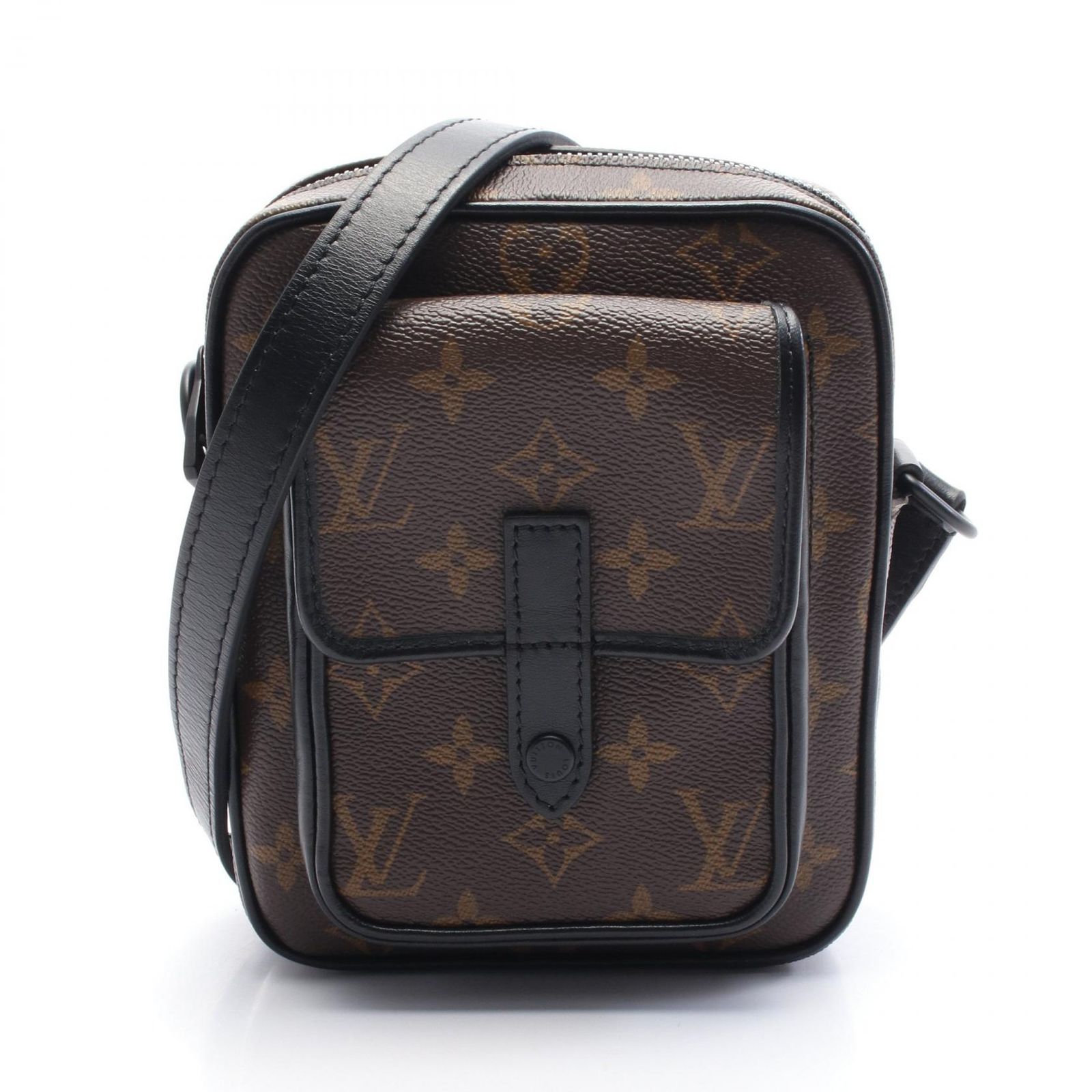 ルイ ヴィトン LOUIS VUITTON ショルダーバッグ クリストファー ウエアラブル ウォレット M69404 PVCコーティングキャンバス レザー クリストファー ウエアラブル ウォレット メンズ Used A